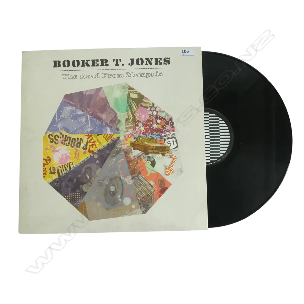 BOOKER T. JONES 'THE ROAD FROM MEMPHIS' 87101-1 Image 1++